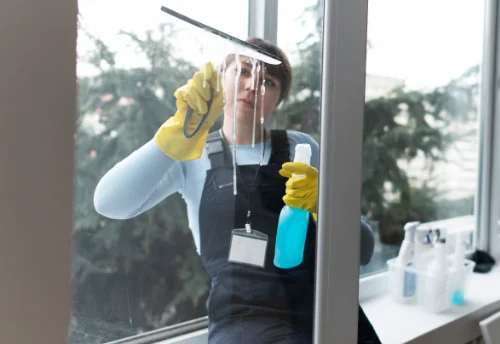 Nettoyage de vitres intérieures et extérieures à Laussou